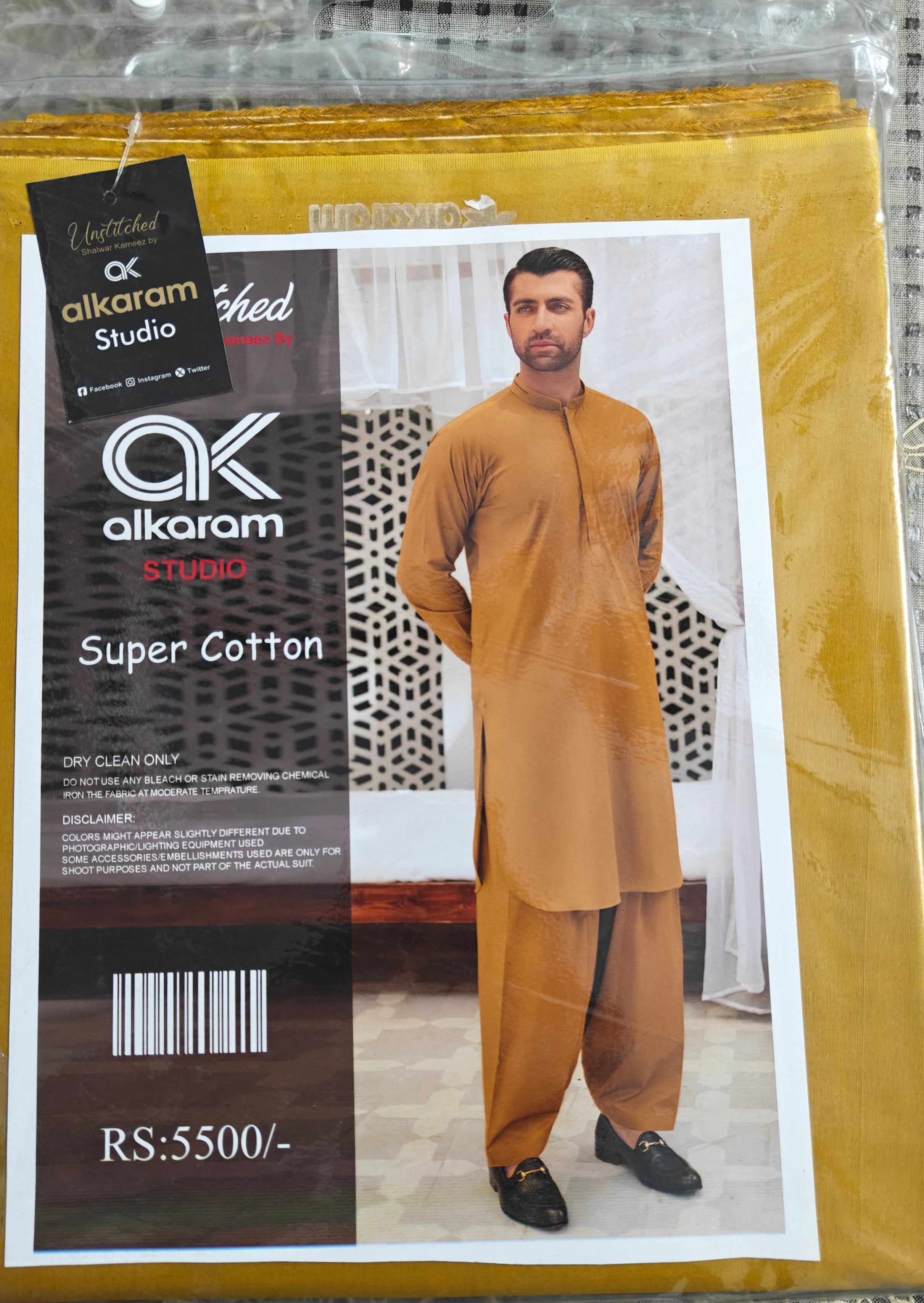 Mens Unstitched cotton